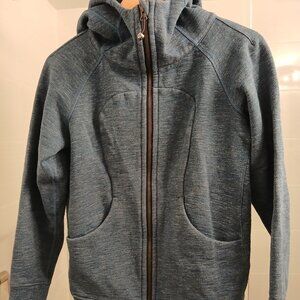 Lululemon Blue Scuba Full-Zip Hoodie
